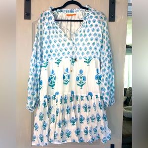 Oliphant balloon sleeve dress “selva lilac” size XS